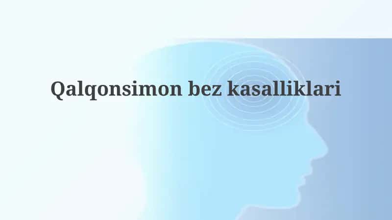 Qalqonsimon bez kasalliklari