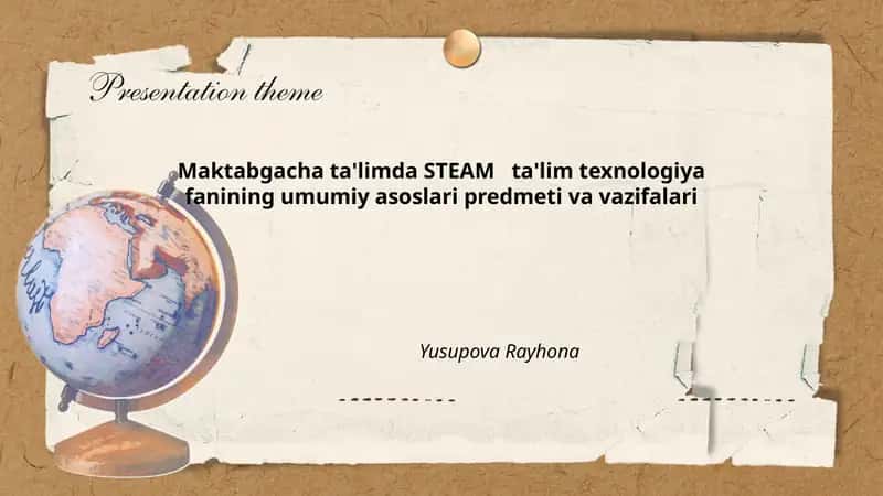 STEAM ta'lim texnologiyasi