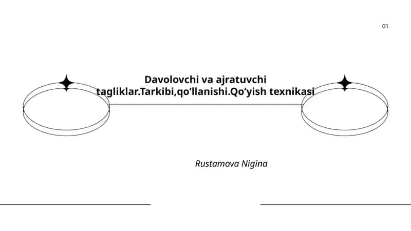 Davolovchi va ajratuvchi tagliklar.Tarkibi,qoʻllanishi.Qoʻyish texnikasi