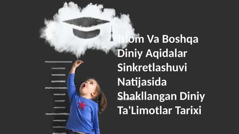 Islom Va Boshqa Diniy Aqidalar Sinkretlashuvi Natijasida Shakllangan Diniy Ta'Limotlar Tarixi