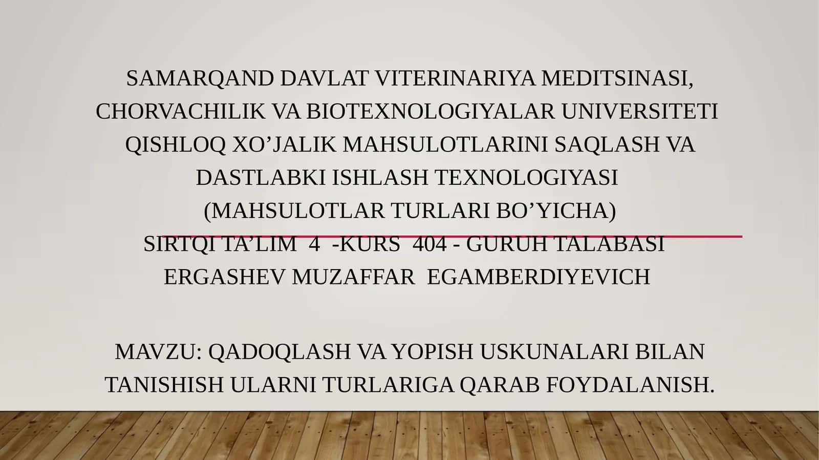Qadoqlash va yopish uskunalari