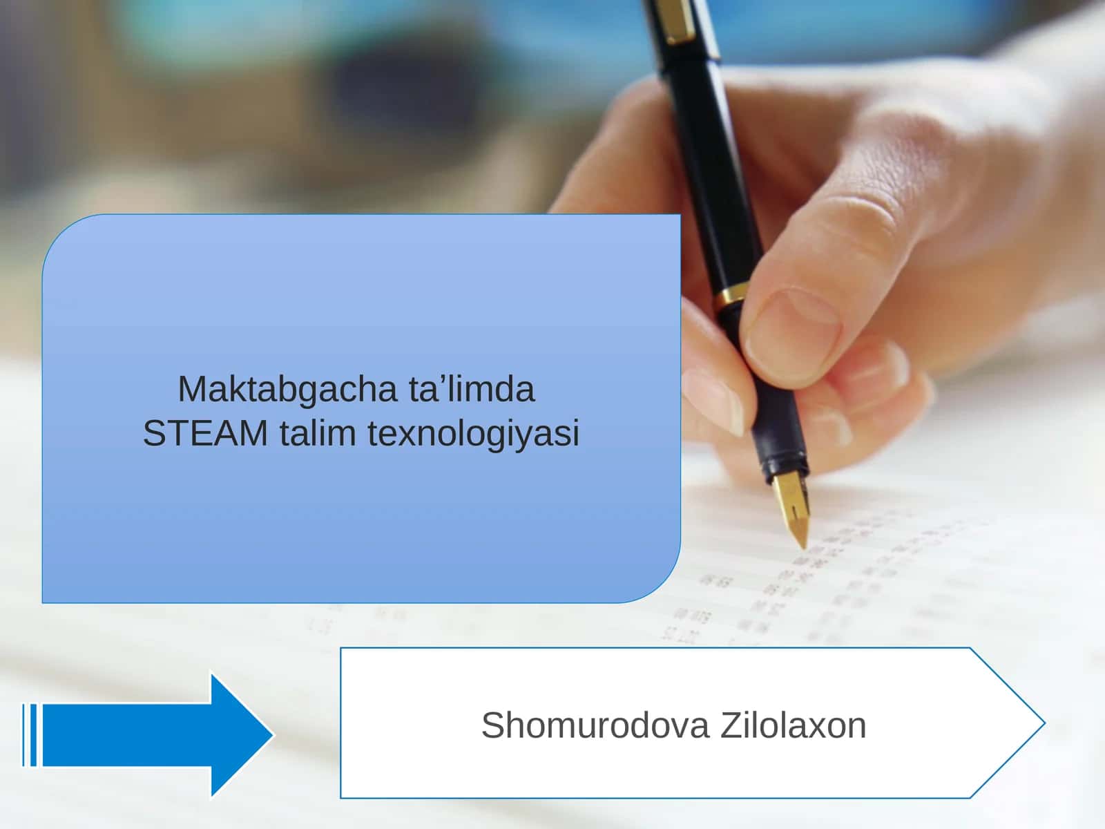 STEAM talim texnologiyasi