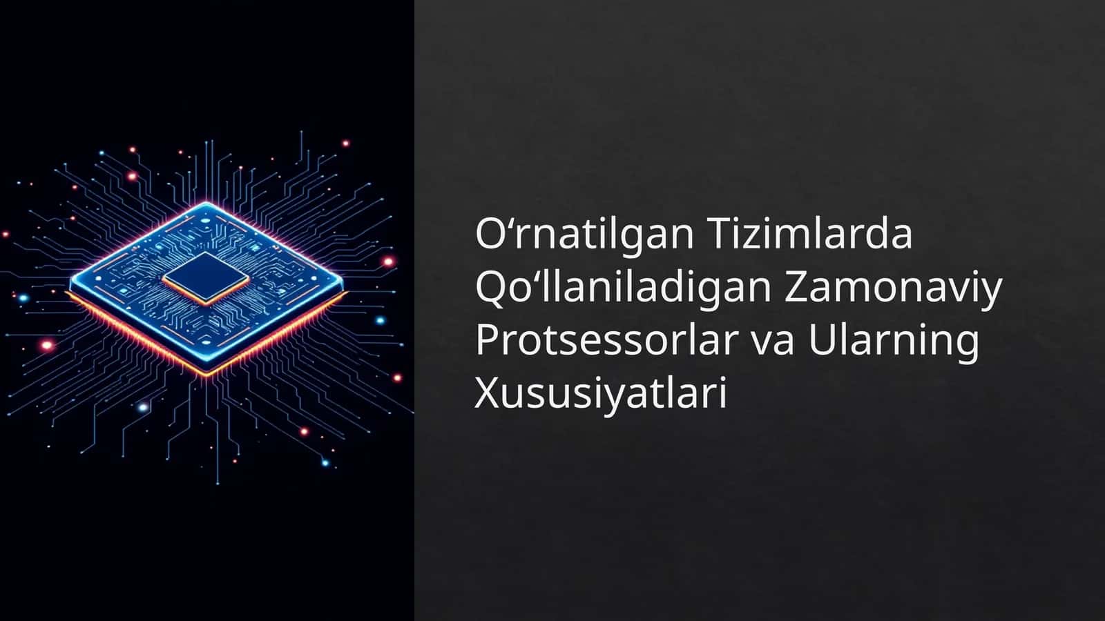 Zamonaviy Protsessorlar