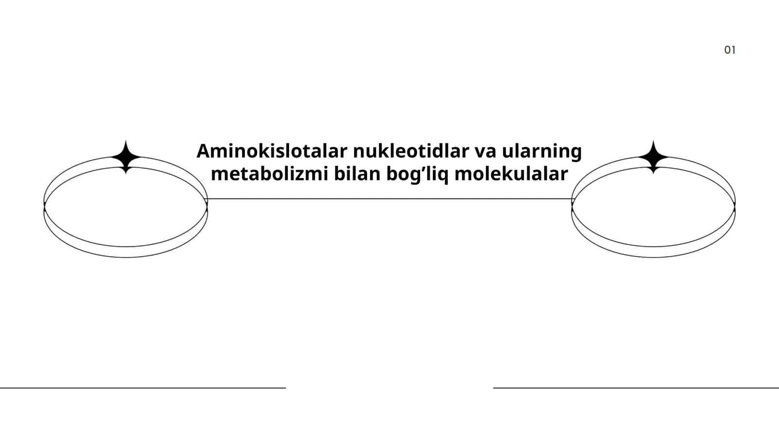 Aminokislotalar nukleotidlar va ularning metabolizmi bilan bogʼliq molekulalar