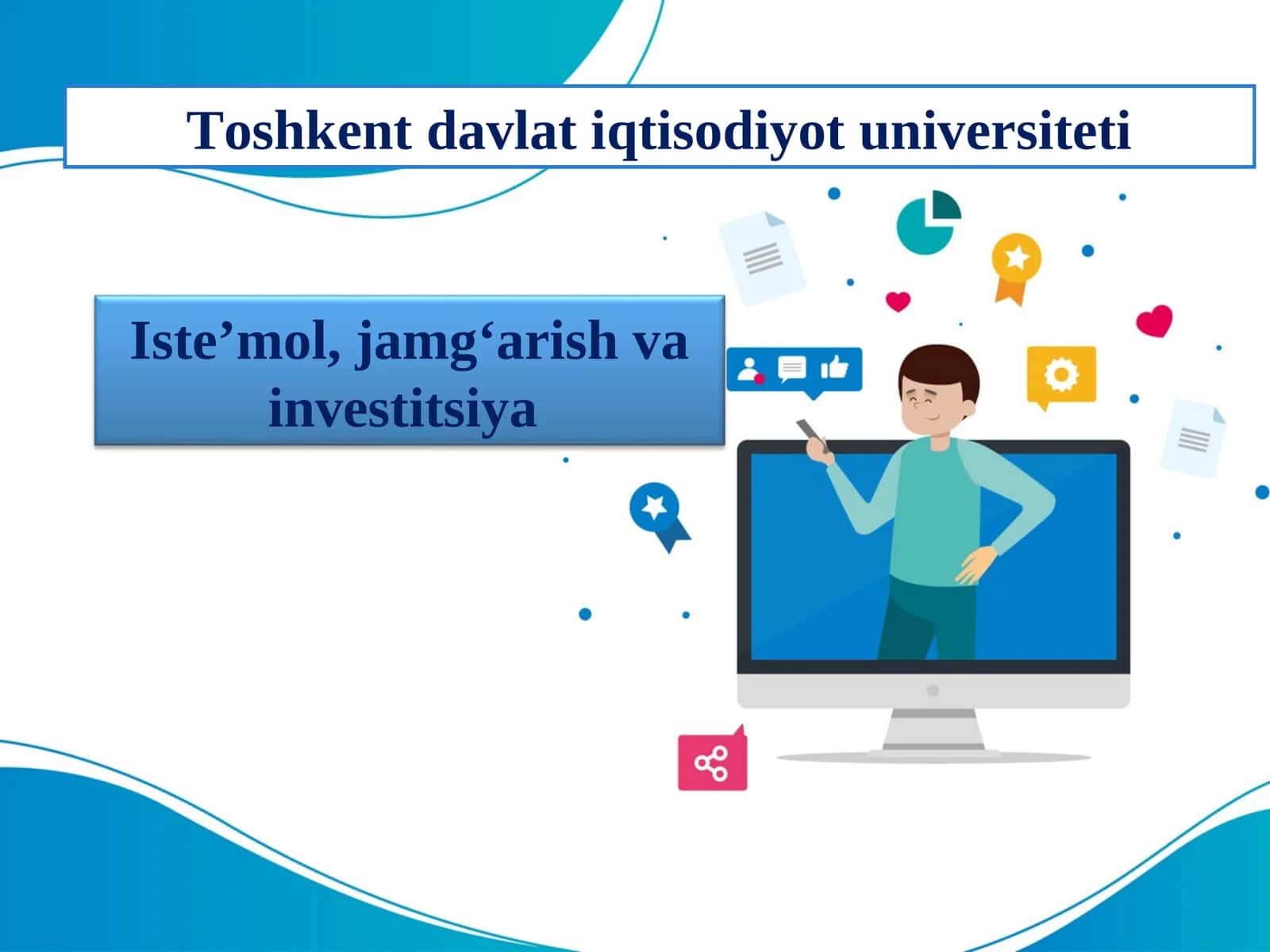 Iste’mol, jamg‘arish va investitsiya