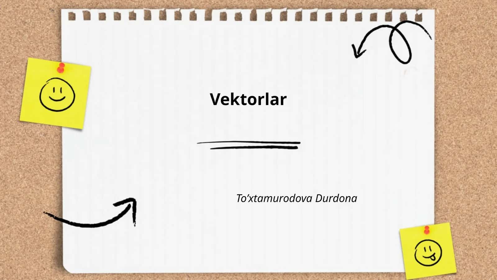 Vektorlar