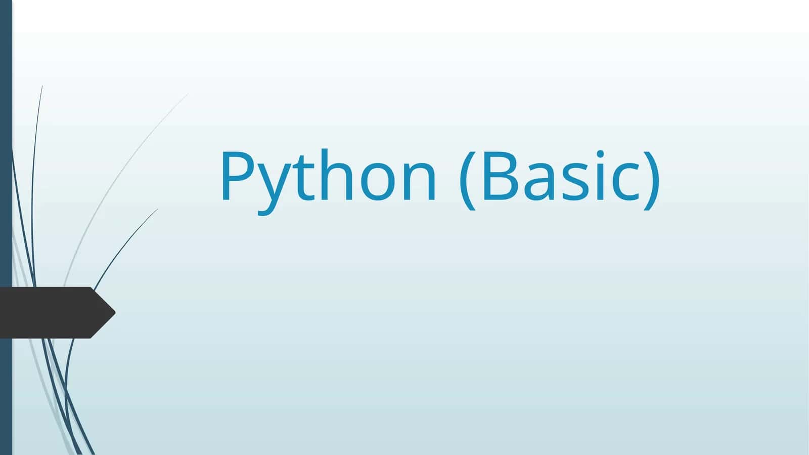 Python (Basic) Ro’yxatlar (list).