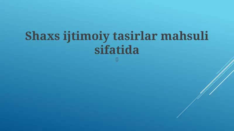 Ijtimoiy o'rganish nazariyasi