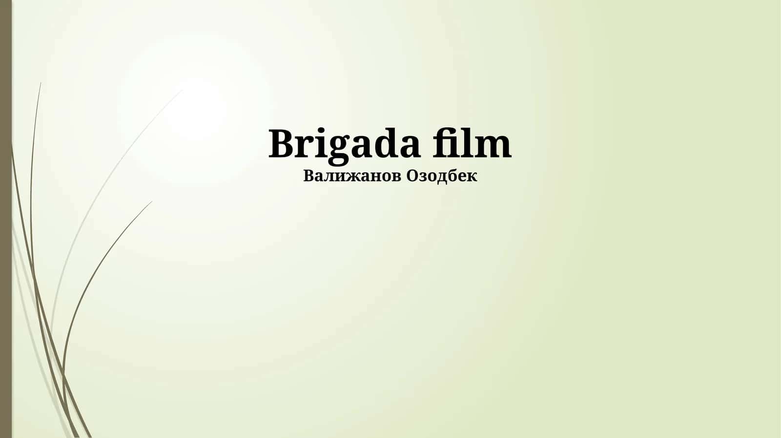 Brigada film