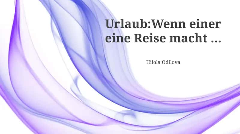 Urlaub