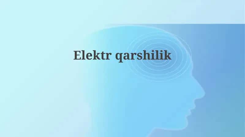 Elektr qarshilik va Ohm qonuni