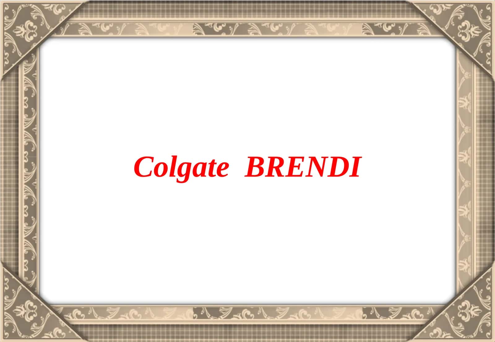 Colgate BRENDI
