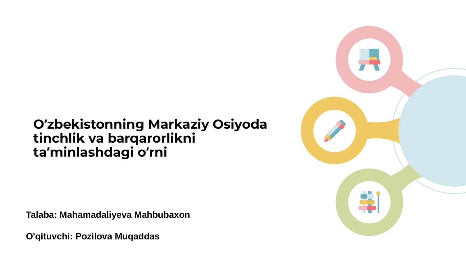 Oʻzbekistonning geografik joylashuvi