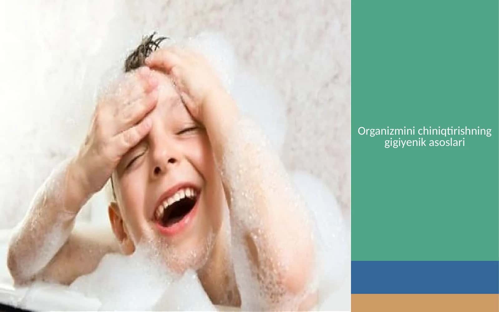 Organizmini chiniqtirishning gigiyenik asoslari