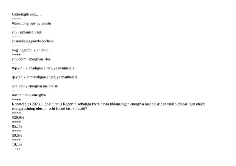Gidrologik sikl