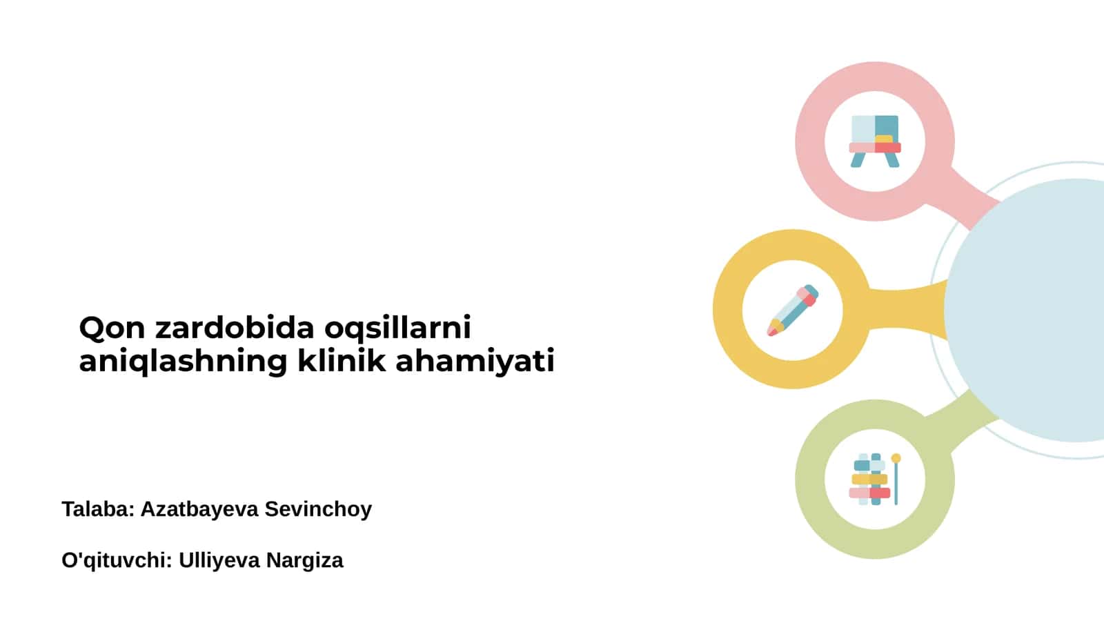 Qon zardobida oqsillarni aniqlashning klinik ahamiyati