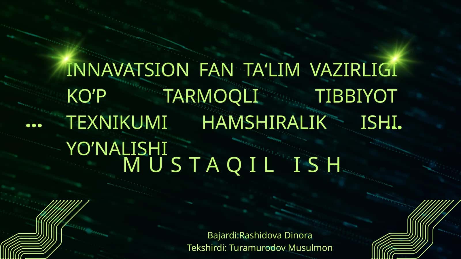 BO'G'IM YALLIGʻLANISHINING KELIB CHIQISH SABABLARI