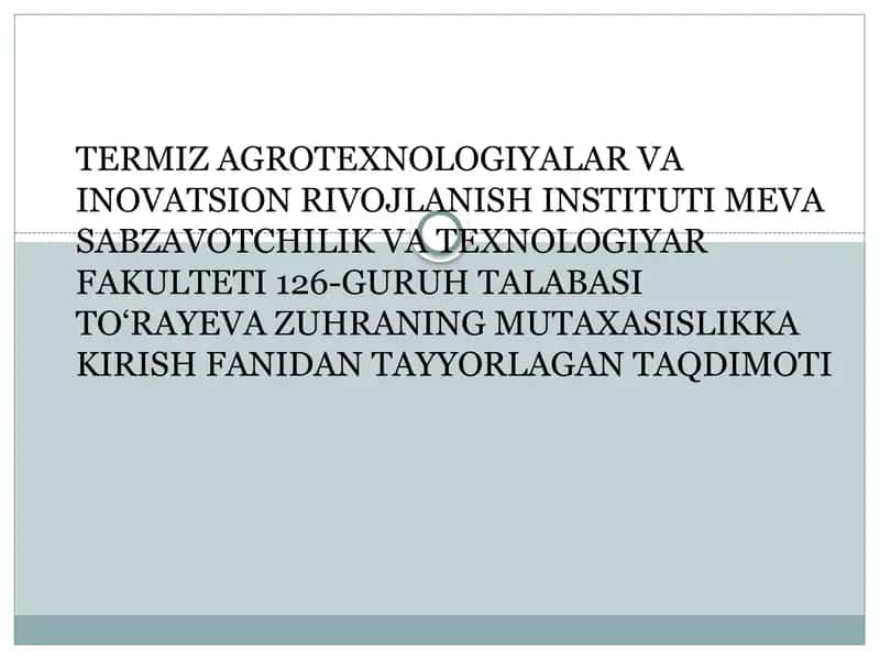 Sabzavotlar saqlash usullari
