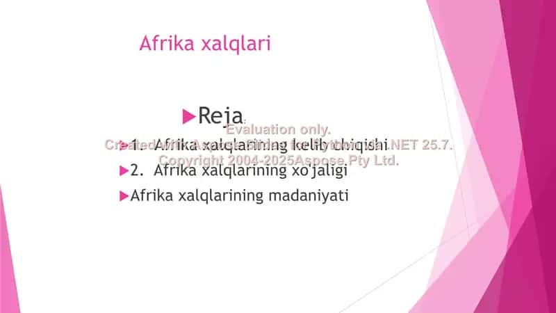 Afrika xalqlari