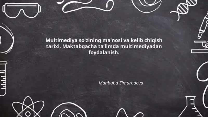 Multimediya so'zining ma'nosi va kelib chiqish tarixi
