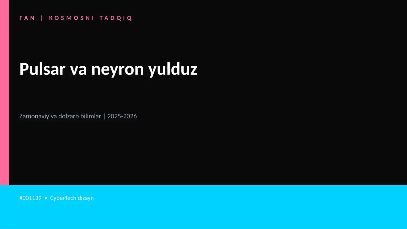 Pulsar va neyron yulduz