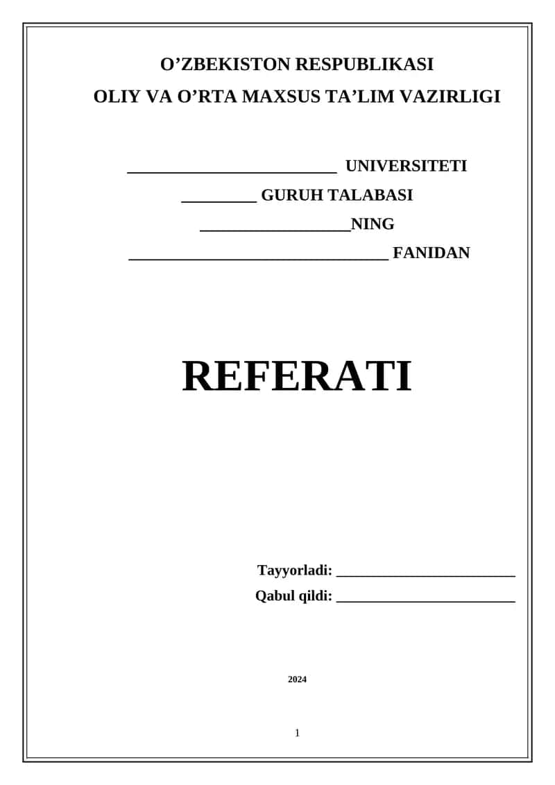 BANK XIZMATLARI OFISLARIDA BUXGALTERIYA ISHLARINI TASHKIL QILISH ASOSLARI rEFERATI