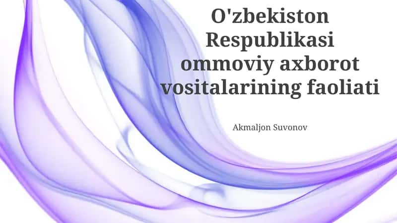 Internet va ijtimoiy tarmoqlarning ta'siri