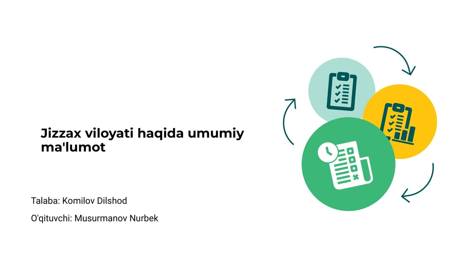 Jizzax viloyati haqida umumiy ma'lumot