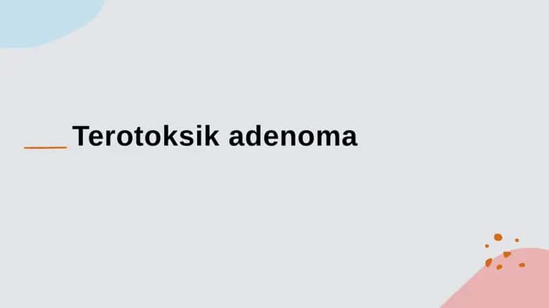 Terotoksik adenoma