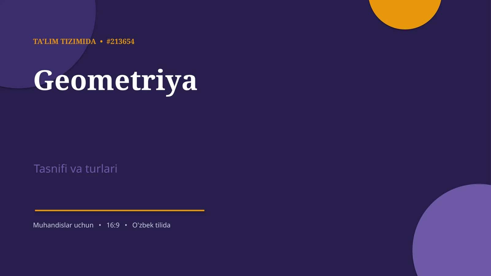 Geometriya