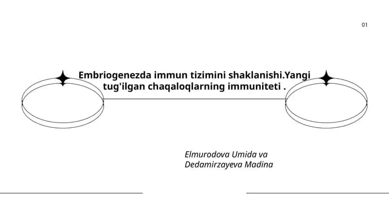 Embriogenezda immun tizimini shaklanishi