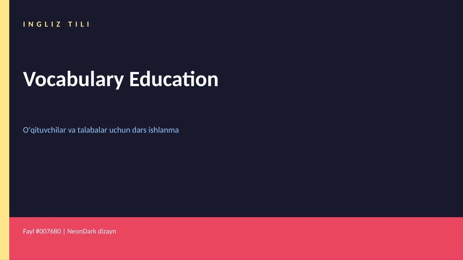 INGLIZ TILI