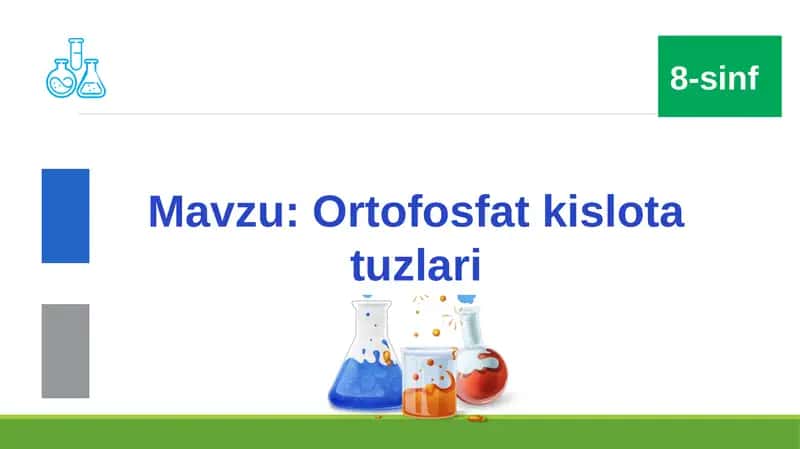 Ortofosfat kislota tuzlari