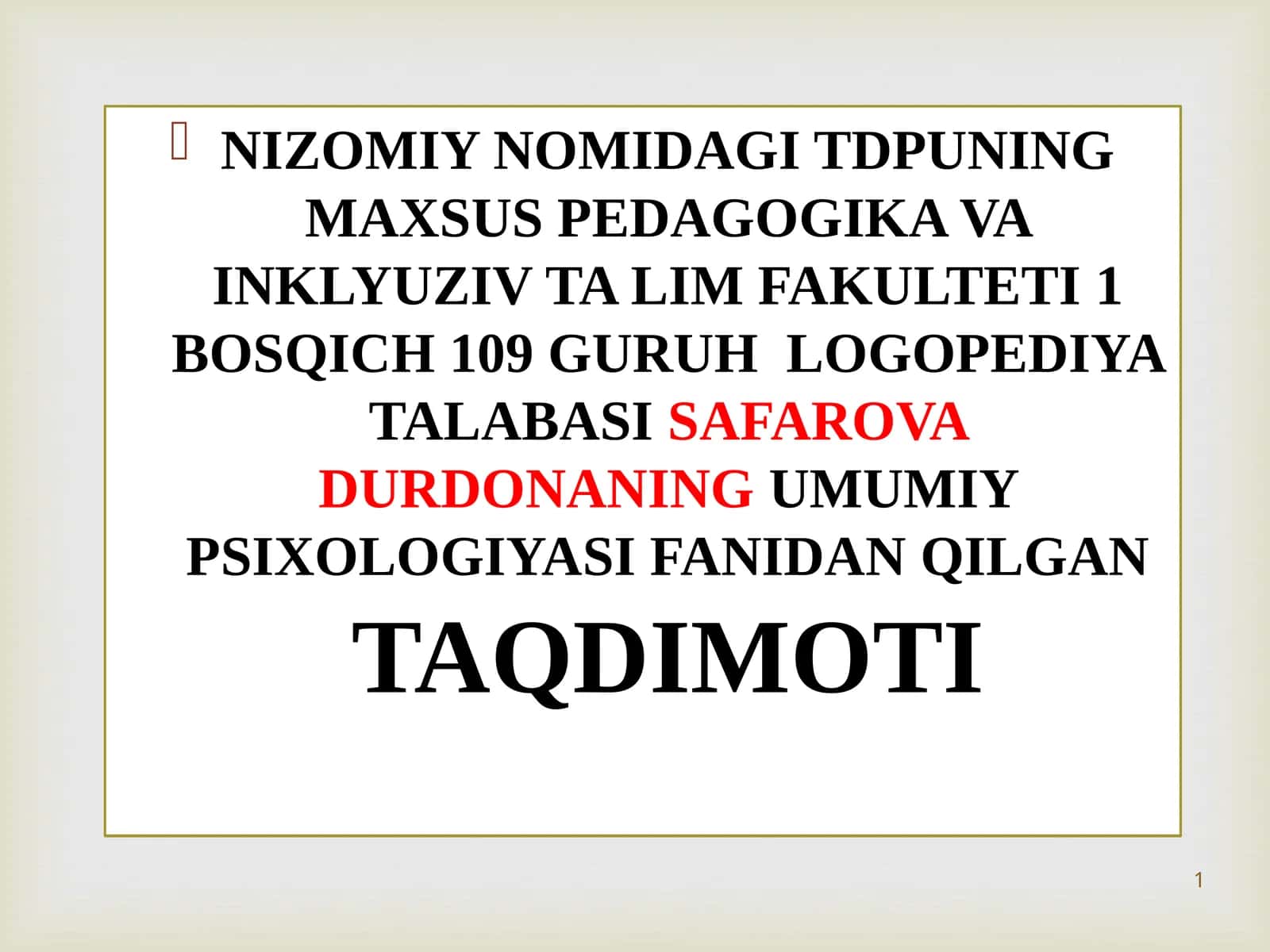 KATTAGURUH PSIXOLOGIYASI