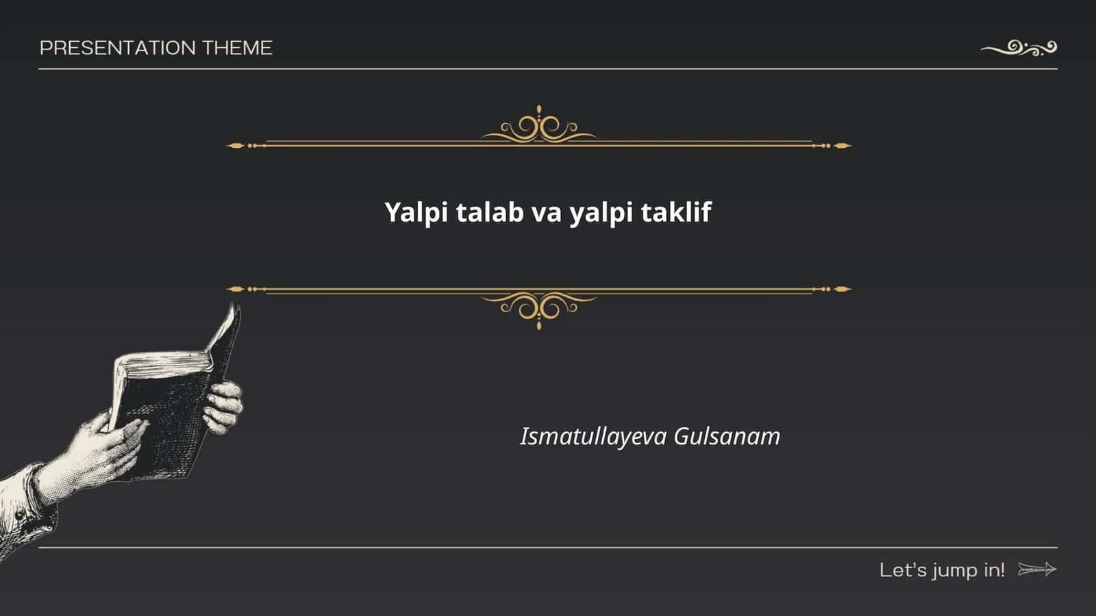 Yalpi talab va yalpi taklif
