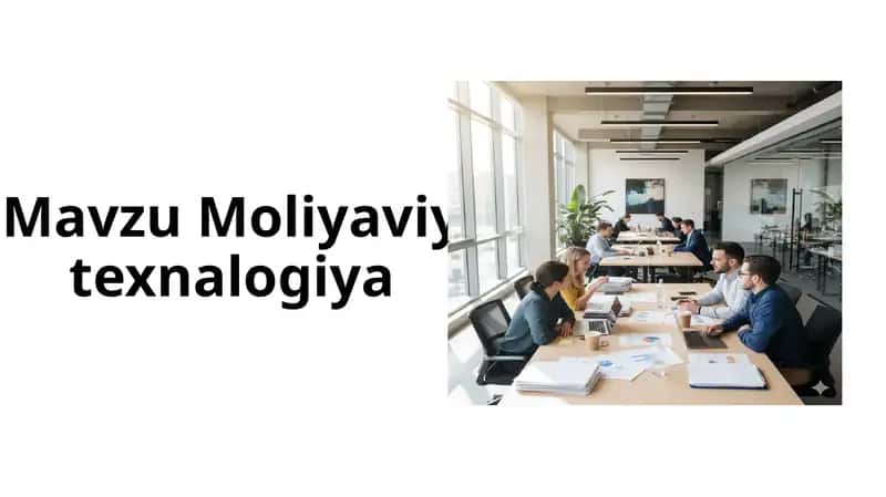 Moliyaviy texnologiya