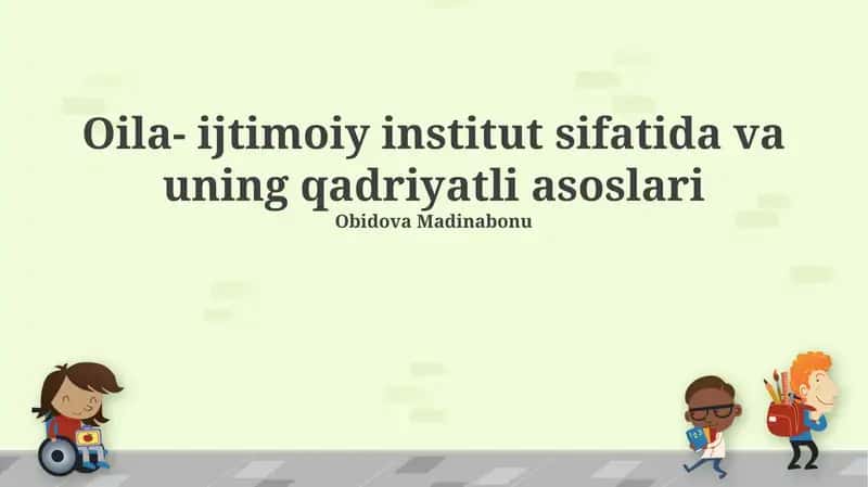 Oilaviy Ta'limning Samardorligi