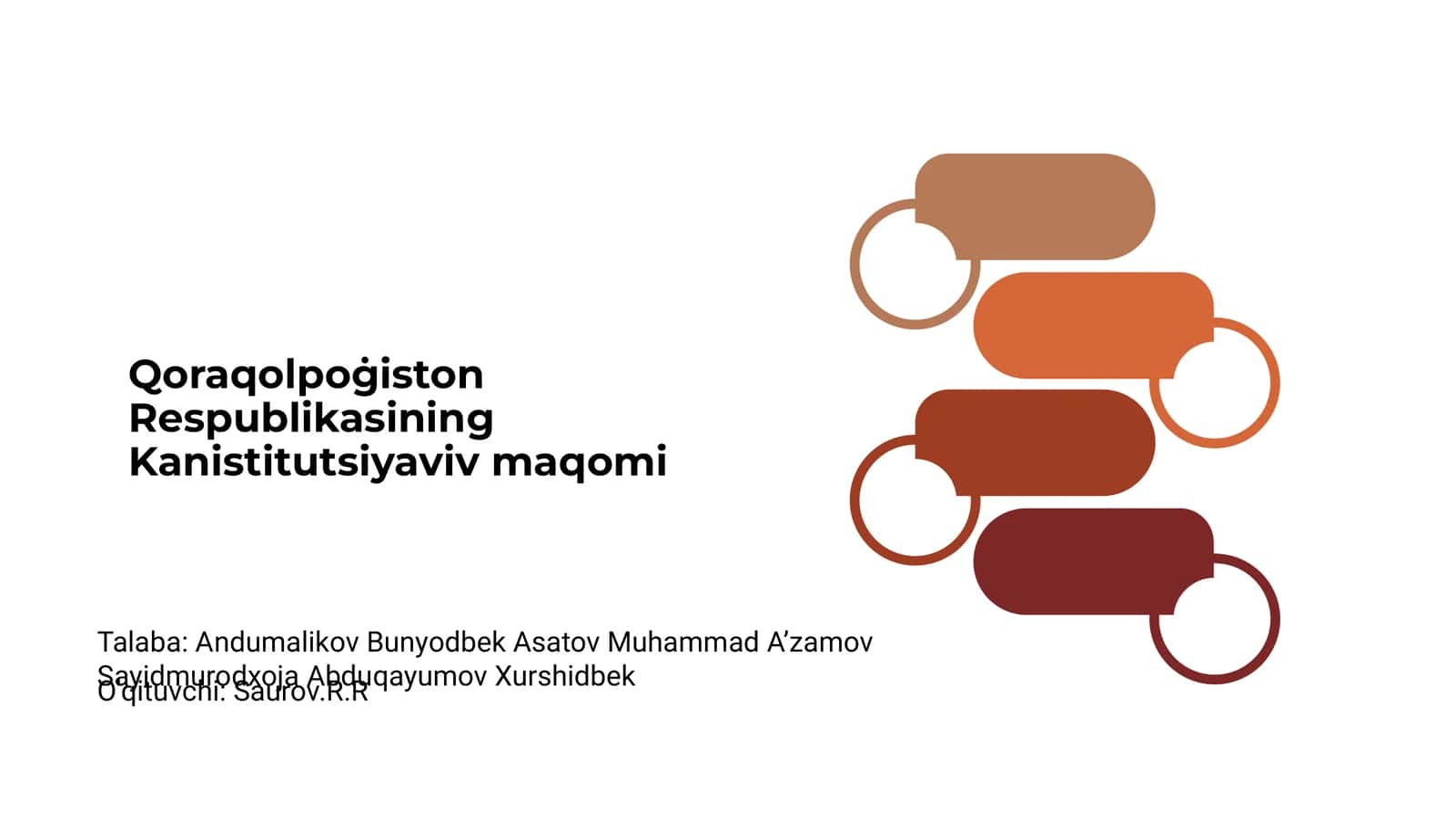 Qoraqolpoġiston Respublikasining Kanistitutsiyaviv maqomi