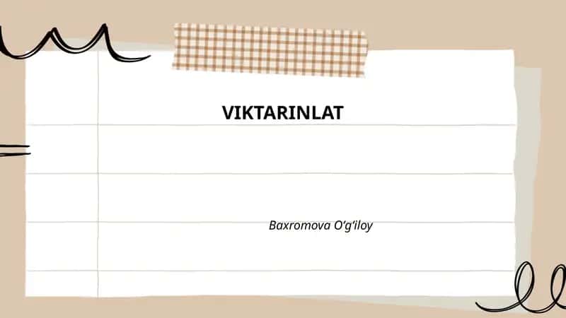 VIKTARINLAT