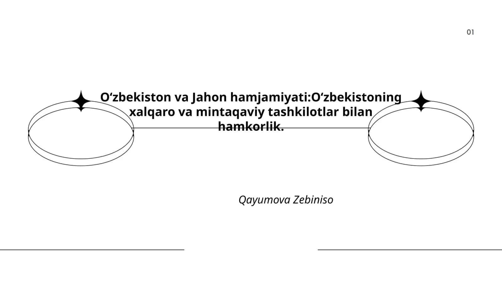 Oʻzbekiston va Jahon hamjamiyati:Oʻzbekistoning xalqaro va mintaqaviy tashkilotlar bilan hamkorlik