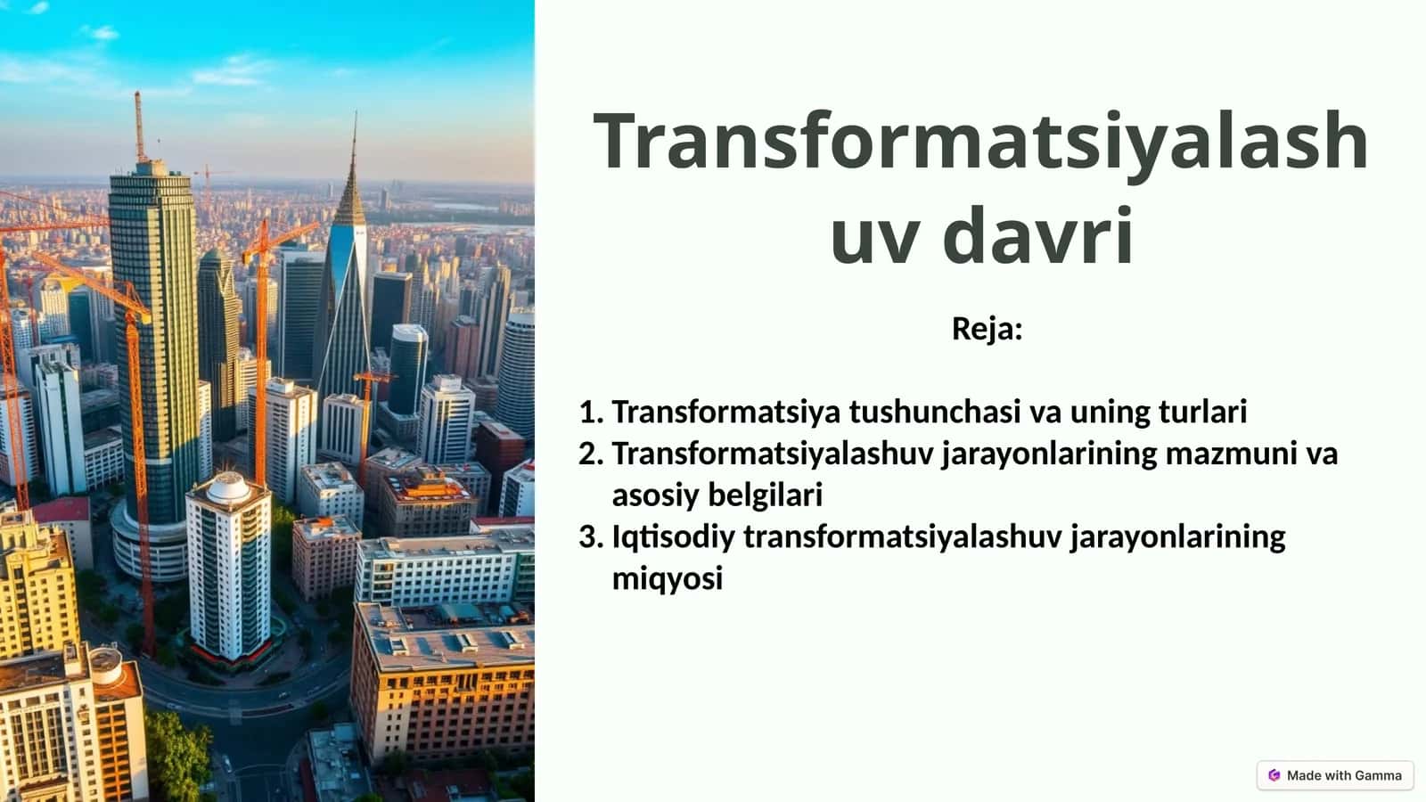 Transformatsiyalashuvdavri