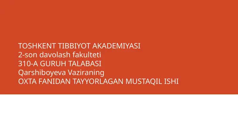 Suyaklar patologiyalarida bajariladigan operasiyalar (artroplastika)