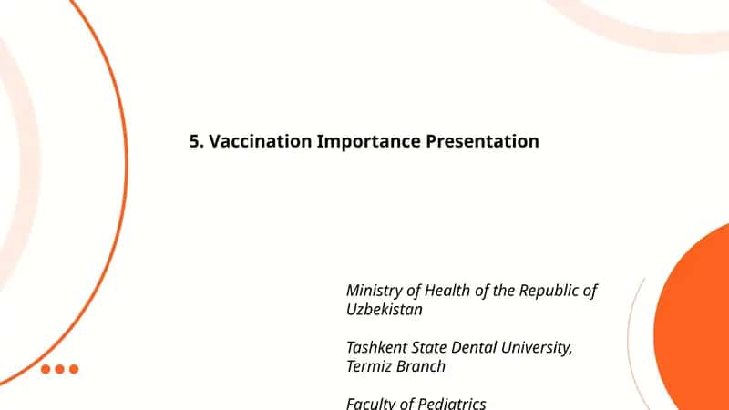 Vaccination Importance Presentation