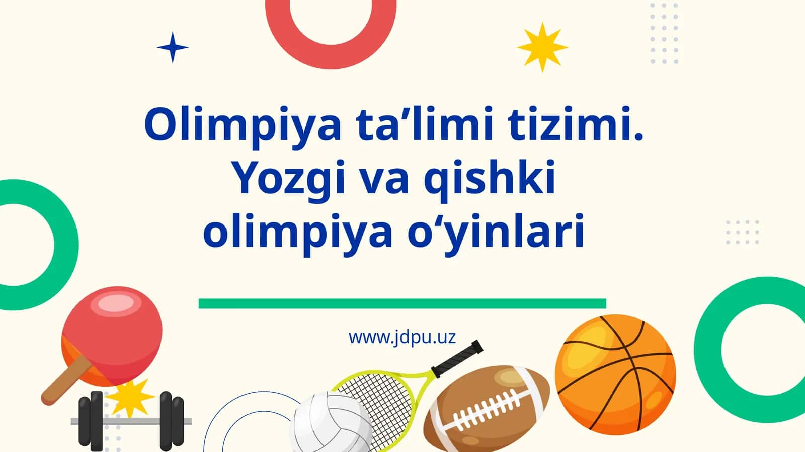 Yozgi va qishki olimpiya o‘yinlari