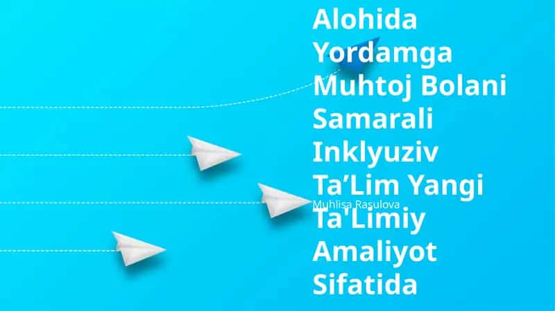 Maxsus ehtiyojli bolalar duch keladigan qiyinchiliklar
