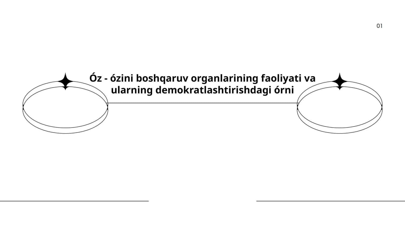 Óz - ózini boshqaruv organlarining faoliyati va ularning demokratlashtirishdagi órni