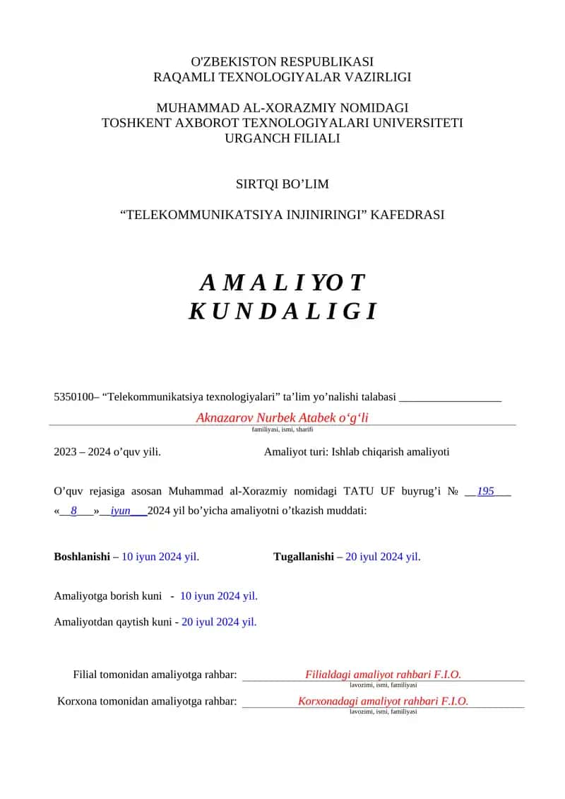 "Telekommunikatsiya injiniringi"