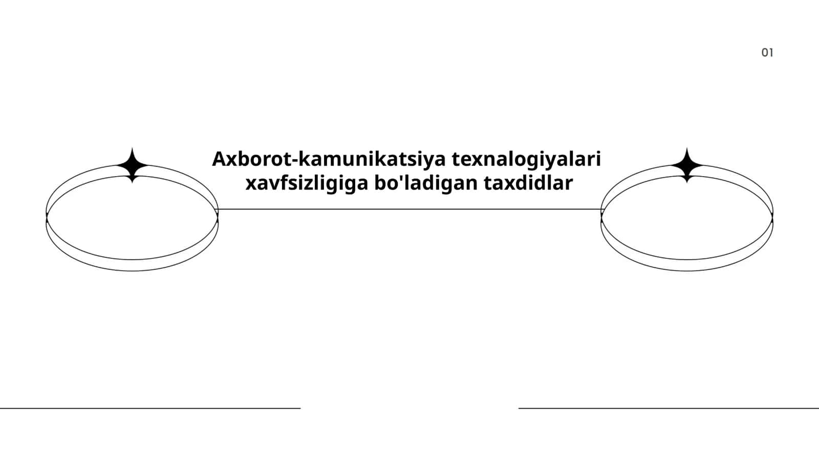 Axborot-kamunikatsiya texnalogiyalari xavfsizligiga bo'ladigan taxdidlar