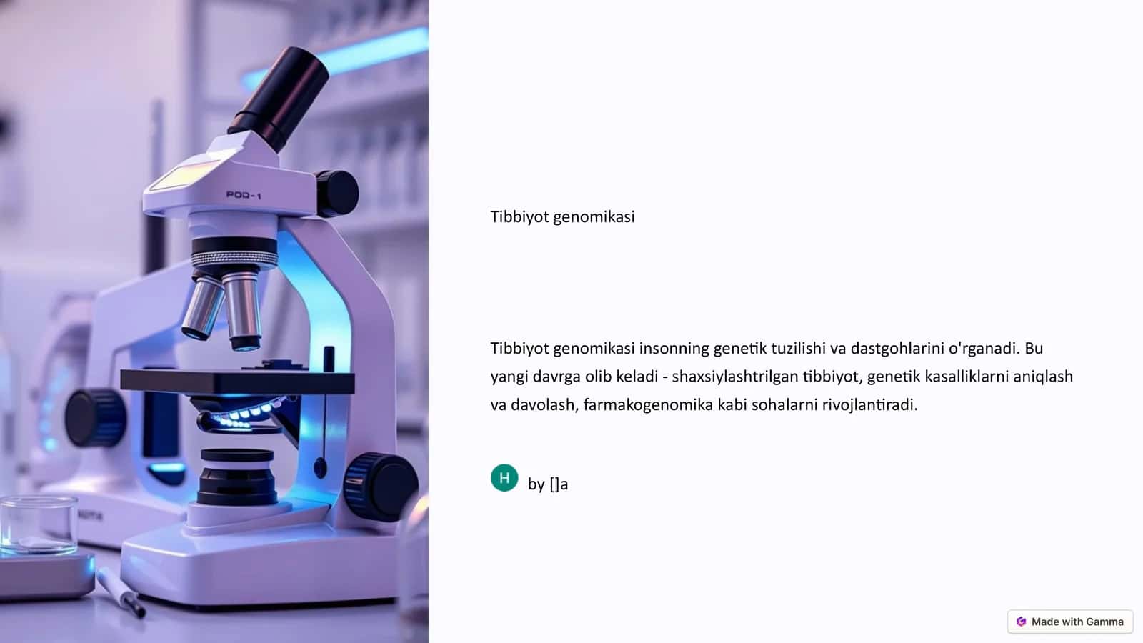 Tibbiyot genomikasi