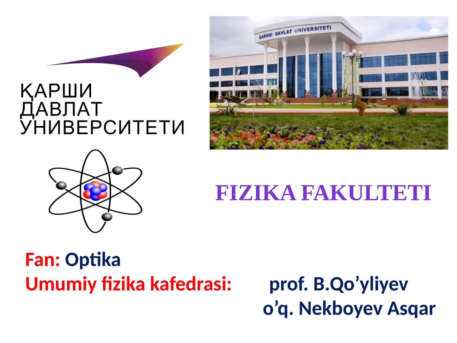 ELEKTROMAGNIT TO‘LQINLAR. ELEKTROMAGNIT TO‘LQINLAR UCHUN MAKSVELL TENGLAMALAR SISTEMASI